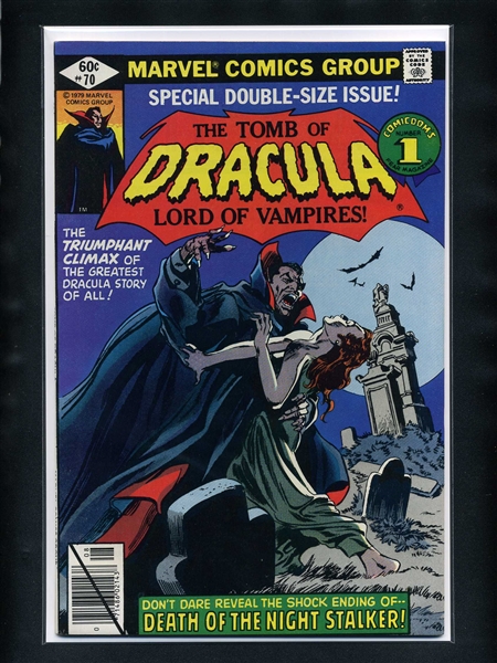 Tomb of Dracula #70 VF/NM 1979 Marvel Gene Colan Comic Book